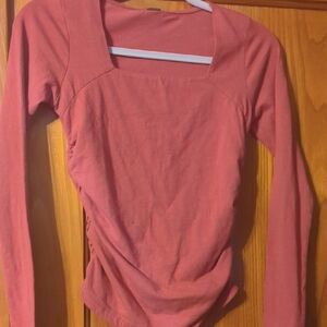 Wild Fable Rust Color Long Sleeve Top